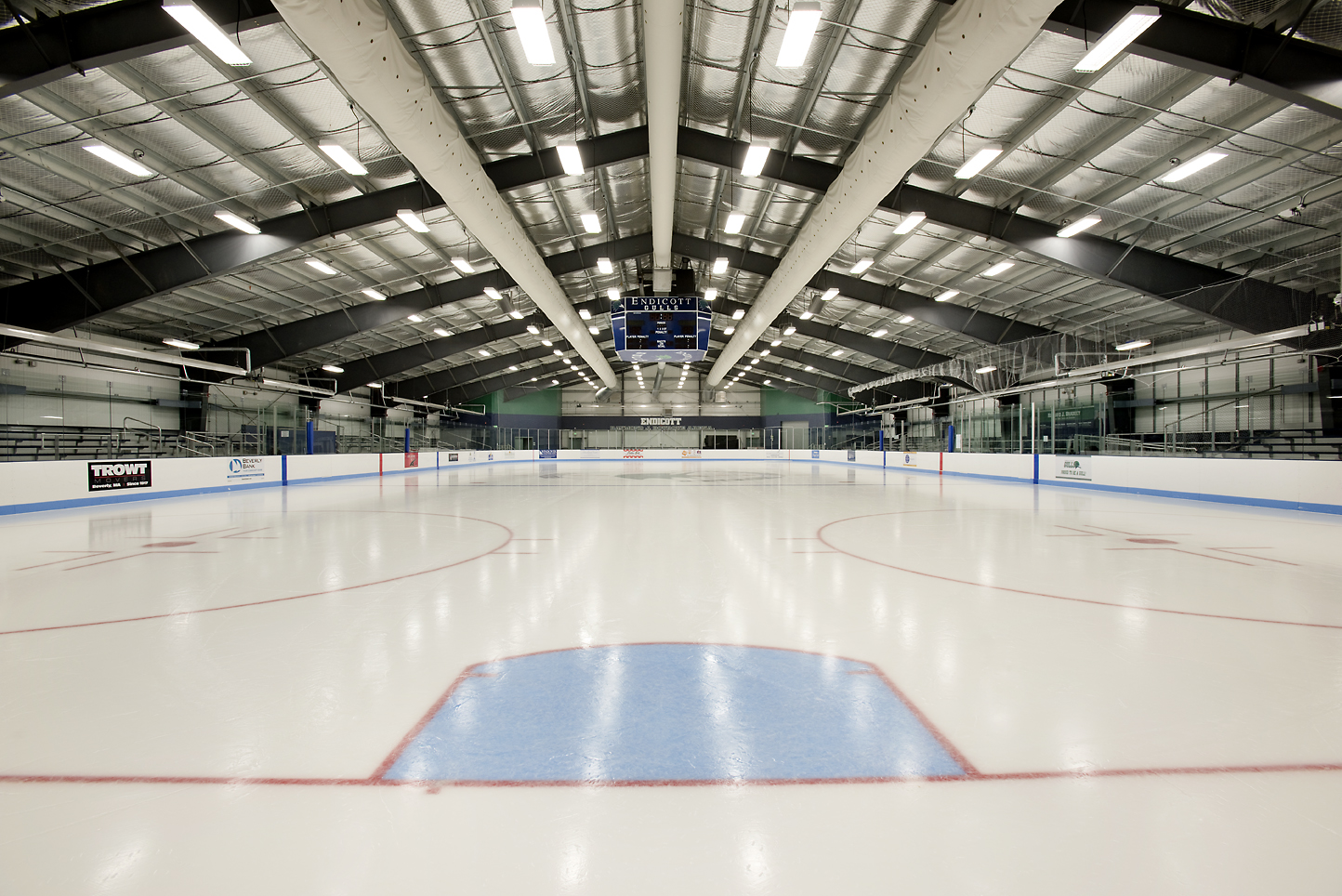 Raymond J. Bourque Arena at Endicott College Metallic Building